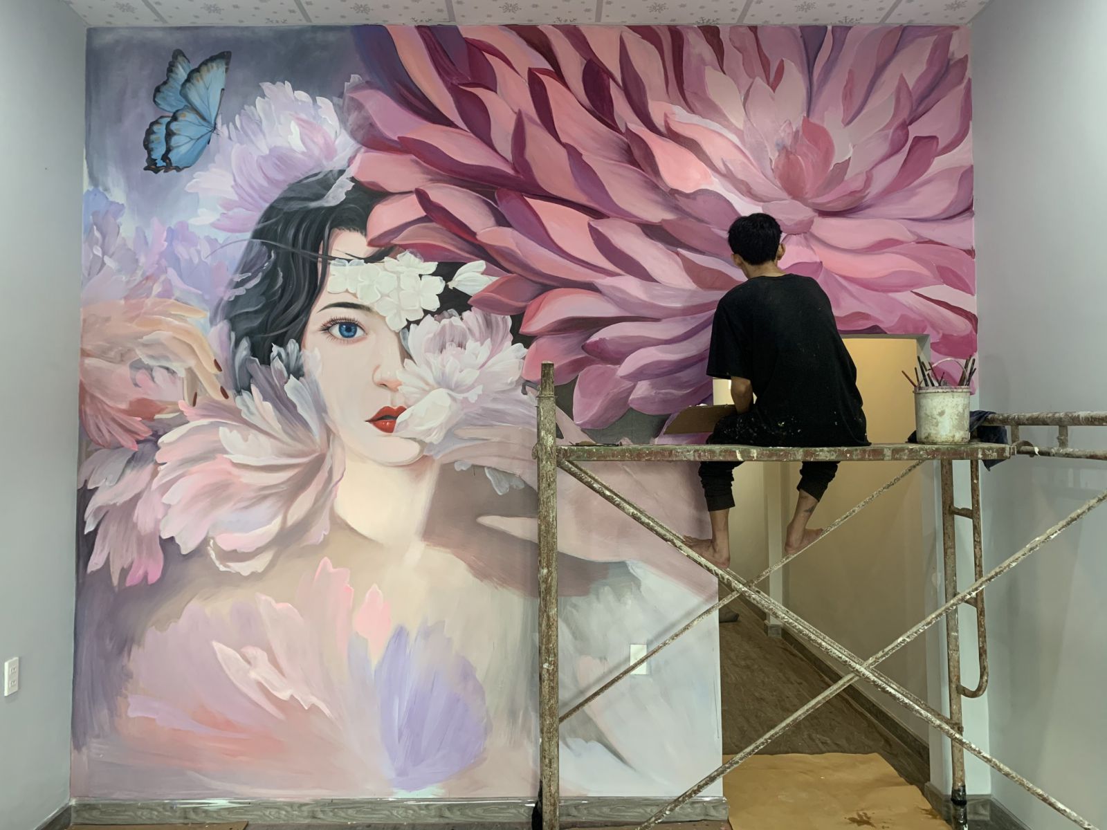 trang trí spa, nail , thẩm mỹ 