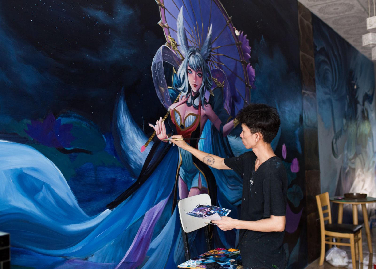 tranh 3d tả thực