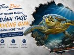 Xu Hướng Vẽ Tranh Tường Đáy Đại Dương – Biến Không Gian Thành Thế Giới Biển Sâu Đầy Sắc Màu