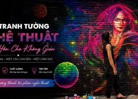 Vẽ Tranh Tường Quán Cà Phê Đẹp – 25 Ý Tưởng Giúp Quán Tăng Check-in Và Thu Hút Khách Hàng