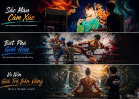 Vẽ Tranh Tường Phong Cảnh Đẹp – Giải Pháp Mang Thiên Nhiên Và Chiều Sâu Vào Không Gian Sống