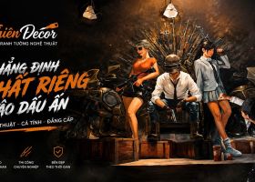 Vẽ Tranh Tường Thuận An Bình Dương – Thi Công Tranh Tường Chuyên Nghiệp Cho Quán Cà Phê, Nhà Hàng, S