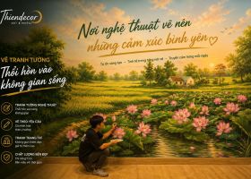 Vẽ tranh tường Cần Giờ TP.HCM – Trang trí homestay, nhà hàng biển, quán cà phê và không gian du lịch
