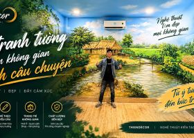 Vẽ tranh tường Quận 2 TP.HCM – Trang trí biệt thự, căn hộ, nhà hàng và không gian cao cấp