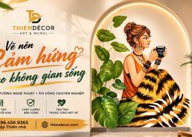 VẼ TRANH TƯỜNG ĐỊNH QUÁN ĐỒNG NAI – TRANG TRÍ NHÀ Ở, NHÀ VƯỜN, QUÁN CÀ PHÊ VÀ KHÔNG GIAN KINH DOANH