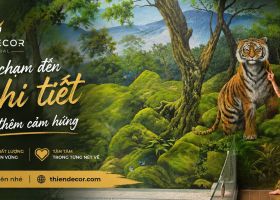 VẼ TRANH TƯỜNG VĨNH CỬU ĐỒNG NAI – TRANG TRÍ NHÀ Ở, QUÁN CÀ PHÊ, NHÀ HÀNG VÀ KHÔNG GIAN XANH