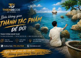 BIẾN BỨC TƯỜNG THÀNH ĐIỂM NHẤN THU HÚT KHÁCH HÀNG VỚI TRANH TƯỜNG CẦN THƠ