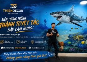 VẼ TRANH TƯỜNG KIÊN GIANG – ĐƯA BIỂN XANH, ĐẢO ĐẸP VÀO KHÔNG GIAN