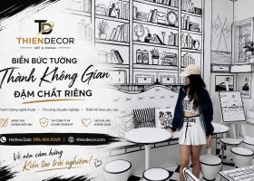 VẼ TRANH TƯỜNG MỸ THO – THỔI HƠI THỞ MIỀN SÔNG NƯỚC VÀO KHÔNG GIAN