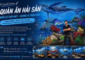 VẼ TRANH TƯỜNG CẦN GIUỘC – TẠO ĐIỂM NHẤN CHO NHÀ Ở VÀ KHÔNG GIAN KINH DOANH