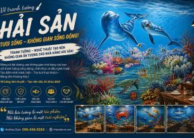 VẼ TRANH TƯỜNG CÀ MAU – ĐƯA SẮC MÀU MIỀN ĐẤT MŨI VÀO KHÔNG GIAN
