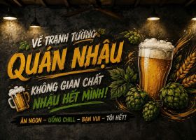 VẼ TRANH TƯỜNG BÌNH THUẬN – KẾT HỢP CHẤT BIỂN, ĐỒI CÁT VÀ PHONG CÁCH NGHỈ DƯỠNG