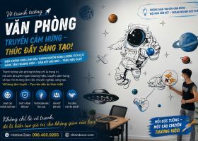 VẼ TRANH TƯỜNG NINH HÒA – MANG HƠI THỞ BIỂN VÀ THIÊN NHIÊN VÀO KHÔNG GIAN