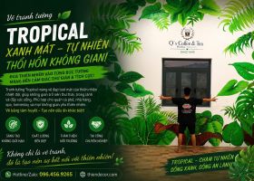 VẼ TRANH TƯỜNG PHÚ YÊN – ĐƯA VẺ ĐẸP XỨ NẮNG GIÓ VÀO KHÔNG GIAN