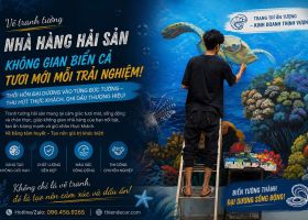 VẼ TRANH TƯỜNG PHÚ HÒA – LÀM MỚI NHÀ Ở VÀ KHÔNG GIAN KINH DOANH BẰNG NGHỆ THUẬT