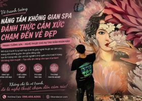 VẼ TRANH TƯỜNG ĐỊNH QUÁN – BIẾN KHÔNG GIAN THÀNH DẤU ẤN NGHỆ THUẬT RIÊNG