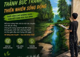 VẼ TRANH TƯỜNG ĐÀ LẠT – KIẾN TẠO KHÔNG GIAN MANG CHẤT RIÊNG CỦA PHỐ NÚI