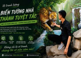 VẼ TRANH TƯỜNG BẢO LỘC – ĐƯA CHẤT CAO NGUYÊN VÀO KHÔNG GIAN HIỆN ĐẠI