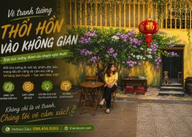 VẼ TRANH TƯỜNG CÁT TIÊN – MANG THIÊN NHIÊN HOANG SƠ VÀO KHÔNG GIAN