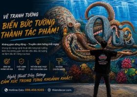 VẼ TRANH TƯỜNG ÔNG ĐỒN – XUÂN LỘC, ĐỒNG NAI | LÀM MỚI KHÔNG GIAN BẰNG NGHỆ THUẬT