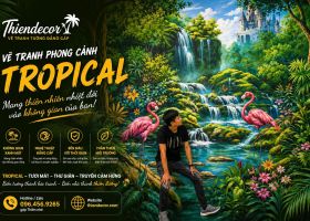 VẼ TRANH TƯỜNG BÀ RỊA – TẠO KHÔNG GIAN CÓ CHIỀU SÂU VÀ DẤU ẤN RIÊNG