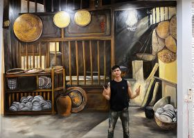 DỊCH VỤ VẼ TRANH TƯỜNG QUÁN ĂN GIA ĐÌNH – TẠO KHÔNG GIAN ẤM CÚNG, GẦN GŨI