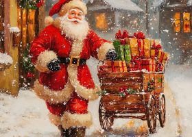 Dịch Vụ Vẽ Trang Trí Noel – Biến Không Gian Của Bạn Thành Xứ Sở Giáng Sinh Lung Linh