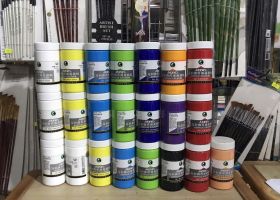 Chất Liệu Vẽ Tranh Tường Cao Cấp – Màu Acrylic Marie’s