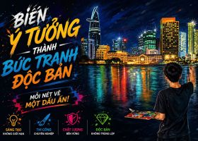 Dịch vụ vẽ tranh tường Nhà Thiếu Nhi