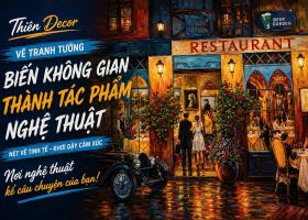Xu Hướng Vẽ Tranh Tường Quán Nhậu – Tạo Không Gian Ấn Tượng, Thu Hút Khách Hàng