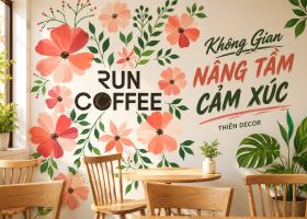 Tranh Tường Hoa Sen – Vẻ Đẹp Thanh Cao Trong Nghệ Thuật Trang Trí Không Gian