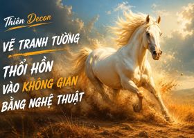 Xu Hướng Vẽ Tranh Tường Ngựa – Biểu Tượng Của Thành Công, Sức Mạnh Và Khát Vọng Vươn Xa