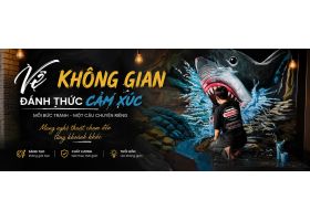 Vẽ Tranh Tường Quán Cà Phê Tropical – Không Gian Nhiệt Đới Giúp Quán Nổi Bật Và Thu Hút Check-in