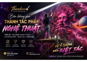 VẼ TRANH TƯỜNG CHO DOANH NGHIỆP – BIẾN KHÔNG GIAN THÀNH NHẬN DIỆN THƯƠNG HIỆU