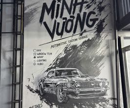 Dự án vẽ tranh tường gara ô tô Minh Vương tại Tân Xuân, Hóc Môn, TP.HCM