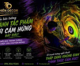 Ý TƯỞNG VẼ TRANH TƯỜNG 3D CHO TỪNG KHÔNG GIAN – TỪ NHÀ Ở ĐẾN KHU KINH DOANH