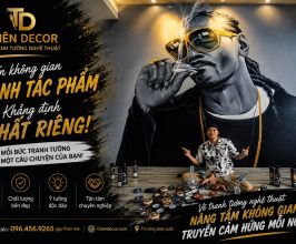 VẼ TRANH TƯỜNG 3D CHO QUÁN ĂN, CÀ PHÊ, NHÀ HÀNG VÀ KHU GIẢI TRÍ