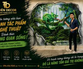 MẪU TRANH TƯỜNG PHONG CẢNH ĐẸP – NHỮNG Ý TƯỞNG ĐƯỢC ƯA CHUỘNG