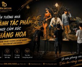 Ý TƯỞNG VẼ TRANH TƯỜNG NHÀ Ở – LỰA CHỌN CHỦ ĐỀ PHÙ HỢP TỪNG KHÔNG GIAN