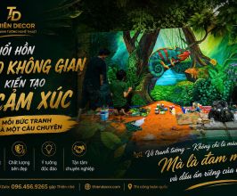 CÁC PHONG CÁCH VẼ TRANH TƯỜNG NHÀ Ở ĐẸP – TỪ HIỆN ĐẠI ĐẾN TỰ NHIÊN