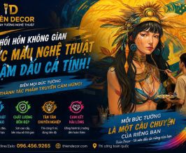 VẼ TRANH TƯỜNG HÀNH LANG, KHU SINH HOẠT VĂN PHÒNG