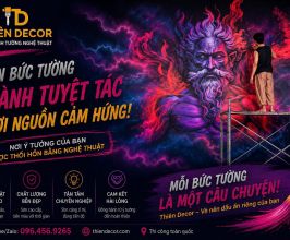 VẼ TRANH TƯỜNG PHÁT SÁNG