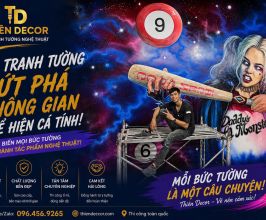 VẼ TRANH TƯỜNG NHÀ HÀNG ẨM THỰC VIỆT – ĐƯA NÉT ĐẸP VĂN HÓA VÀO KHÔNG GIAN