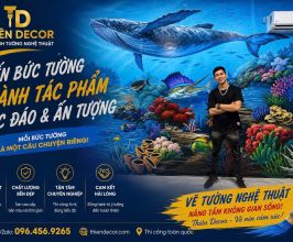 VẼ TRANH TƯỜNG NHÀ HÀNG THEO PHONG CÁCH