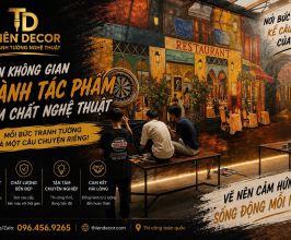 VẼ TRANH TƯỜNG LOGO, THƯƠNG HIỆU THEO YÊU CẦU