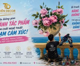 VẼ TRANH TƯỜNG NGHỆ THUẬT THEO YÊU CẦU – CÁ NHÂN HÓA KHÔNG GIAN BẰNG MỘT TÁC PHẨM RIÊNG