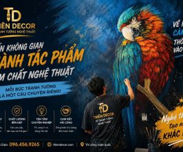 VẼ TRANH TƯỜNG SHOP, SPA, SALON – TẠO KHÔNG GIAN ĐẸP, CÓ GU VÀ DẤU ẤN RIÊNG