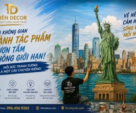 VẼ TRANH TƯỜNG SHOP THỜI TRANG – TẠO KHÔNG GIAN CÓ GU, THU HÚT KHÁCH HÀNG