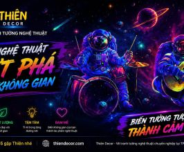 Vẽ Tranh Tường Karaoke 3D – Tạo Hiệu Ứng Không Gian Độc Đáo Cho Phòng Hát