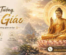 Hoa sen trong nghệ thuật tranh tường Phật Giáo